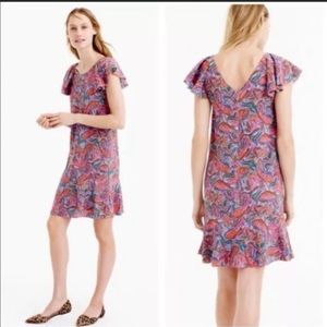 J. Crew silk dress